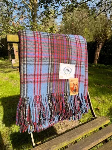 Plaid, Anderson, gemaakt van gerecycled wol